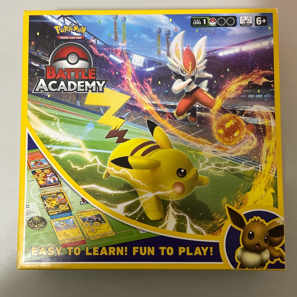 Pokemon Battle Academy Card Game - Yellow and Red